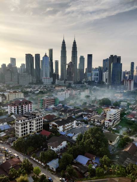 istock Kuala Lumpur cityscape during sunrise 1280676899