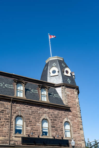 istock Ancient building in Downtown Fergus, Wellington County, Ontario, Canada 1280678794