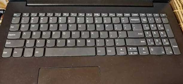 istock Close-up of laptop keyboard 1280686530