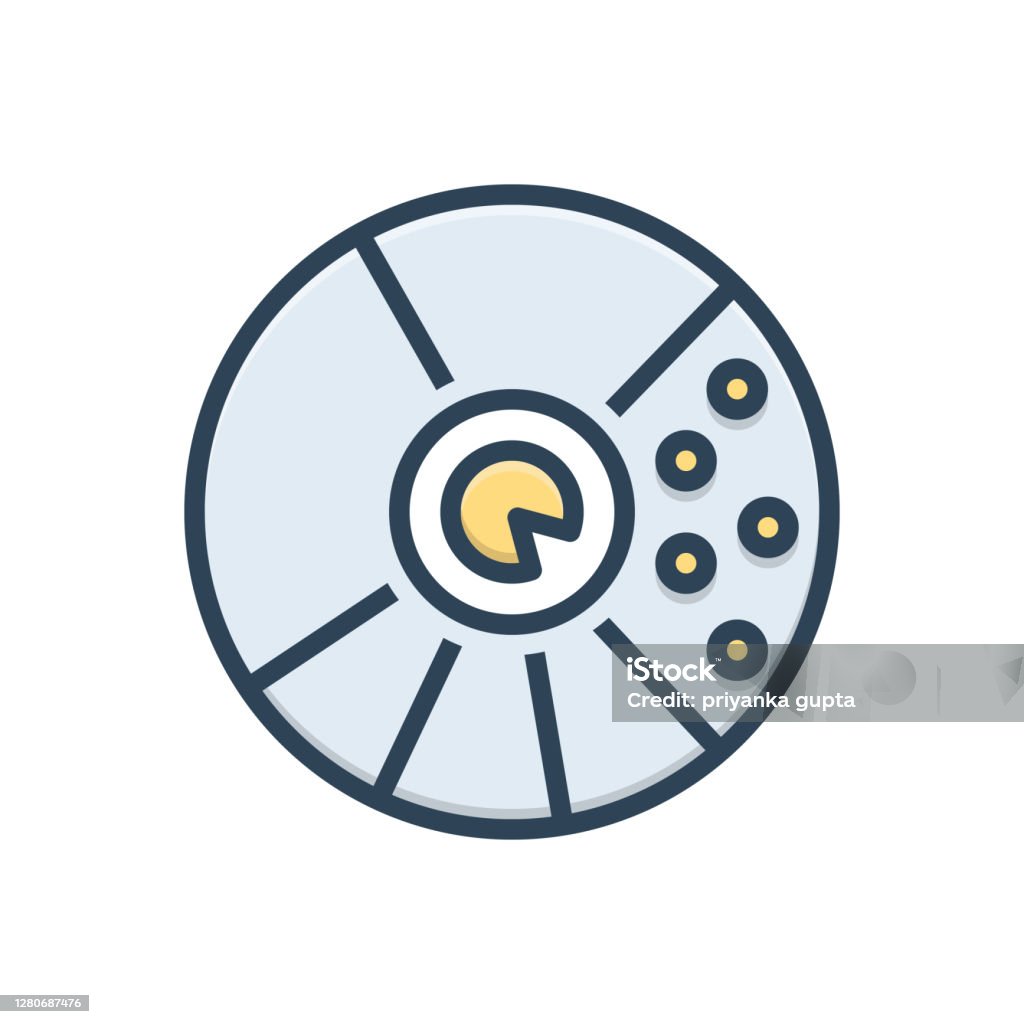 Round Value Chart Stock Illustration - Download Image Now - Chart ...