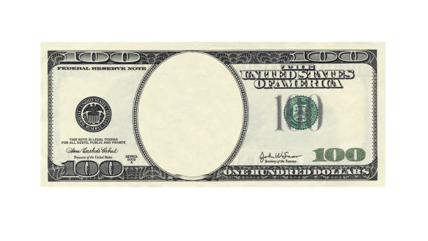 istock One hundred dollars bill with no face isolated on white 1280691298