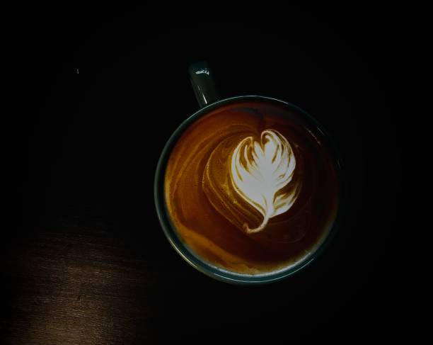 Art of coffee - Interpretation of a feather