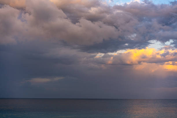 istock Dramatic clouds over The Mediterranean Sea, Antalya, Turkey 1280695545