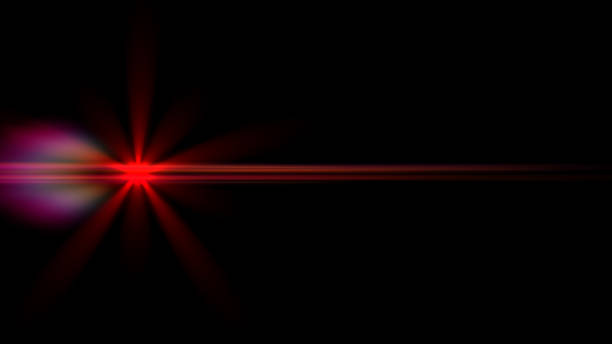istock Lens Flare on Black Background 1280696318