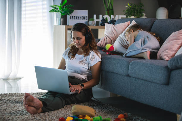 istock Social distancing has imposed new ways to do things at home 1280697641