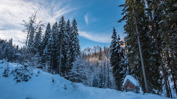 istock Via Crucis on the Lussari mount 1280700965