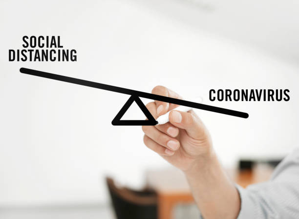istock Social distancing versus coronavirus 1280701610
