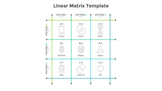 Nine Square Matrix Basic Design 190+ 9 Square Grid Stock Illustrations, Royalty-Free Vector Graphics ...