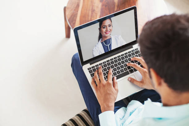 istock Online doctor consultation 1280706104