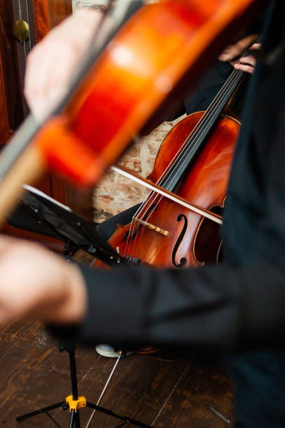 istock Studying at the music school on the violin 1280709871