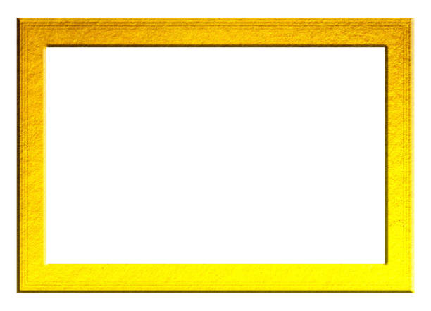 istock Gold vintage frame isolated on white background 1280713078