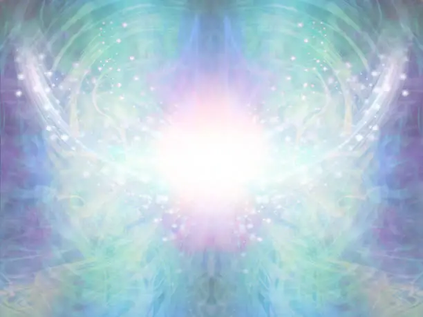 Photo of Sacred Spiritual Healing Light Background