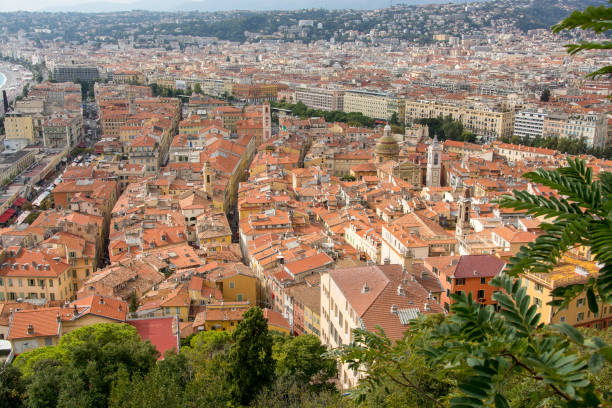 istock Aerial view on Nice in France 1280721409