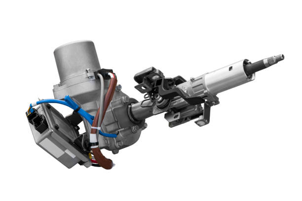 istock electric power steering car on a white background 1280722601