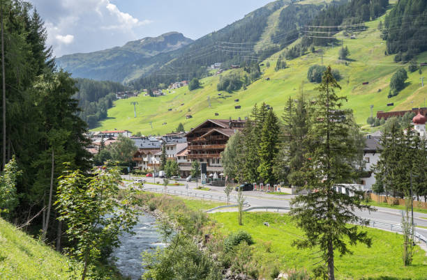 istock Saint Anton am Arlberg in Austria 1280727370
