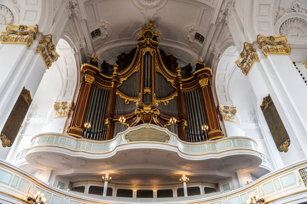 istock St. Michael Church, St Michaelis or Michel in Hamburg, Germany 1280728189