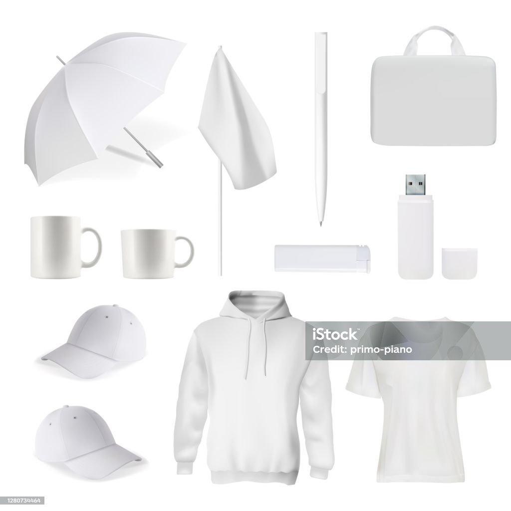 Istock Paper 118,300+ White Pen Promotional Items Vector Mockup Illustrations - iStock