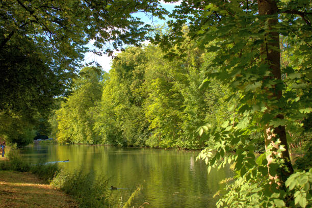 istock Green park in Augsburg in Germany 4.7.2020 1280735893