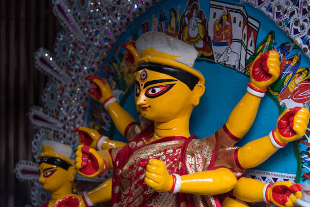 istock Traditional idol of Hindu Goddess Durga 1280735923