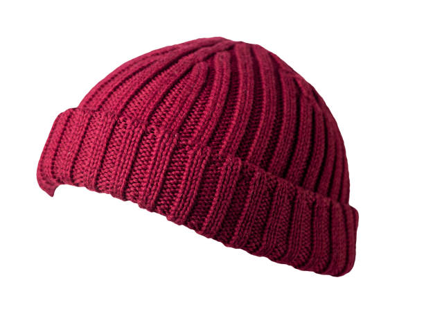 istock Docker knitted hat isolated on white background. fashionable rapper hat. hat fisherman 1280737146