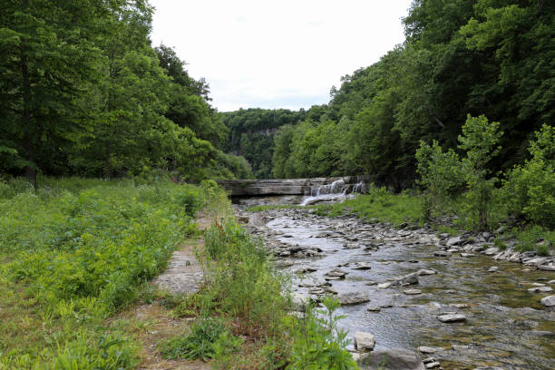 istock Stone bridge over Taughannock creek 1280737394