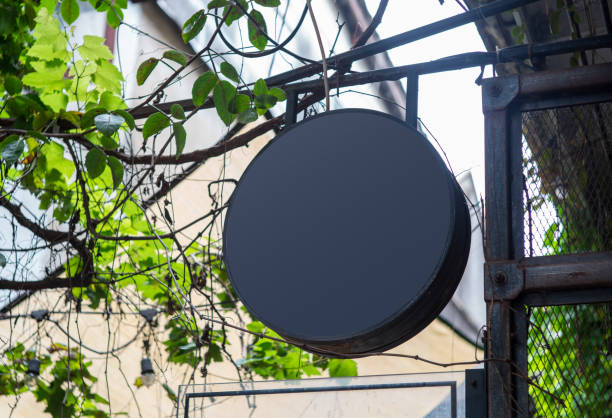 istock sign outside a restaurant, store, office or copyspace 1280739513