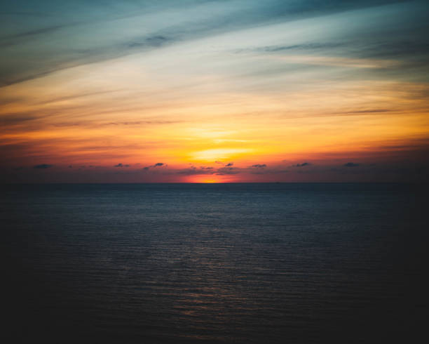 istock Sunset on the sea 1280741746