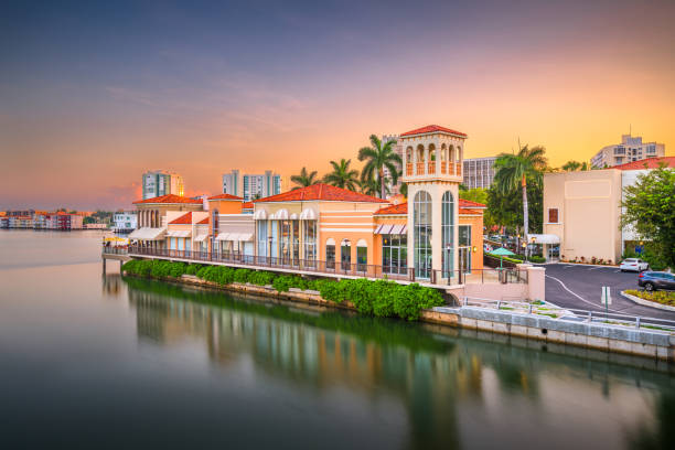 istock Naples, Florida, USA at Dusk 1280746421