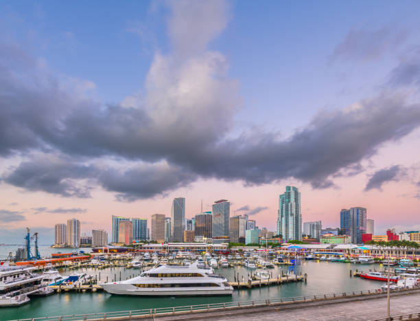 istock Miami, Florida, USA Downtown Cityscape 1280746653