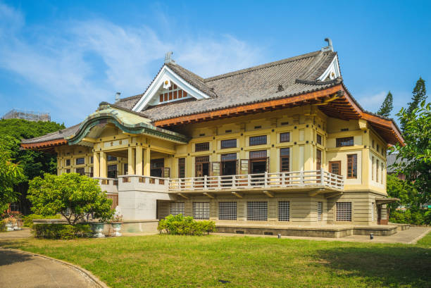 bushido hall a tainan - former famous place east architecture foto e immagini stock