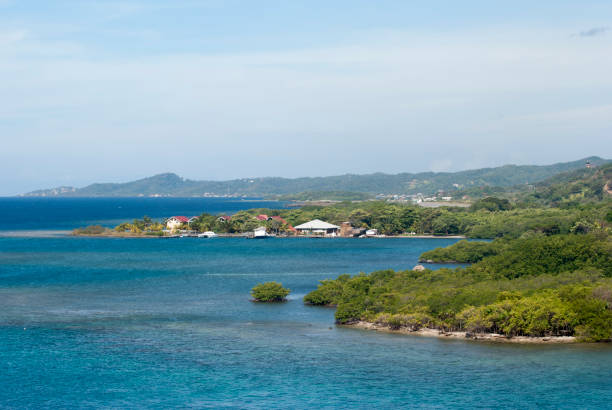 istock Roatan Tourist Island Coastline 1280756656