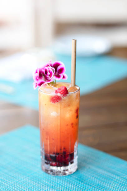 istock Summer fresh cocktails on tropical vacation 1280756915
