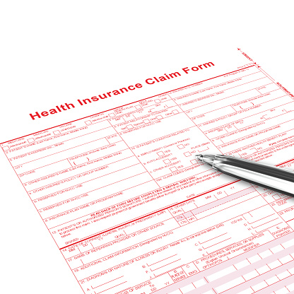 Health insurance claim form