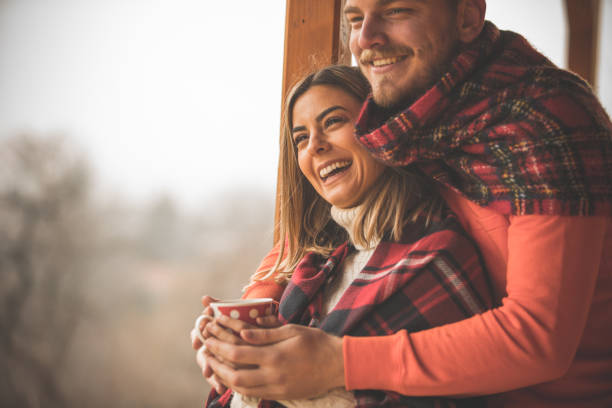 istock Happy young couple enjoying their weekend getaway 1280767318