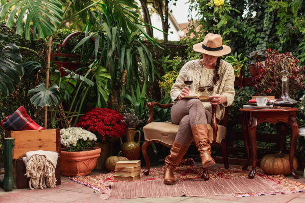 istock Enjoying the tranquility of the backyard 1280770176