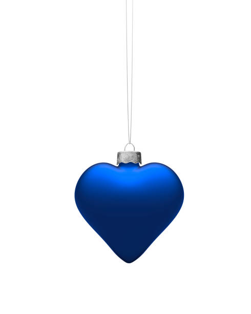istock Blue heart Christmas ornament. 1280771512