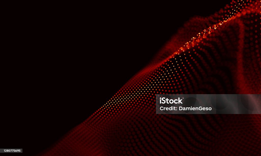 Red Development Background Abstract Red Geometrical Background Connection Structure Science ...