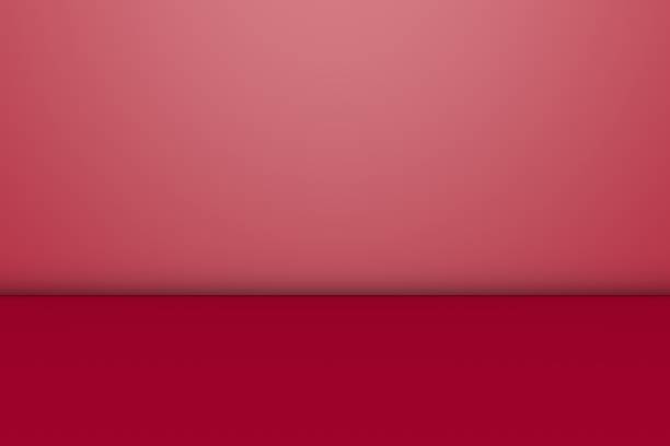 istock Red background, blank scene, red empty room stock photo 1280785752