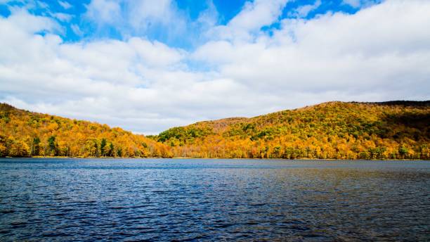 istock autumn view at the Gault Natural Reserve in Quebec 1280789177