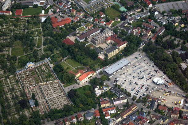 istock Rosenheim in Germany from above 5.7.2020 1280795511