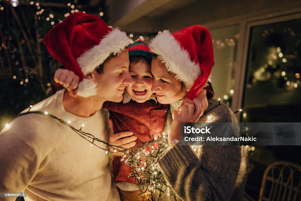 Die stärkste Bindung - Lizenzfrei Weihnachten Stock-Foto