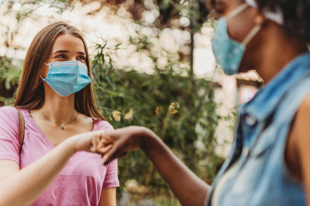 istock Wearing a mask during pandemic 1280806510
