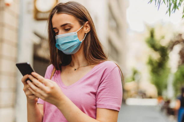 istock Wearing a mask during pandemic 1280807968