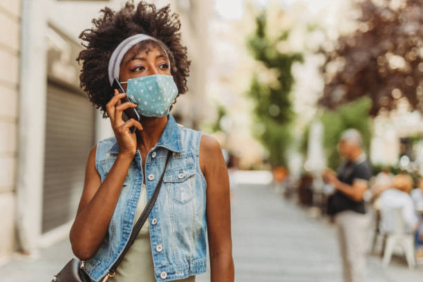istock Wearing a mask during pandemic 1280808800
