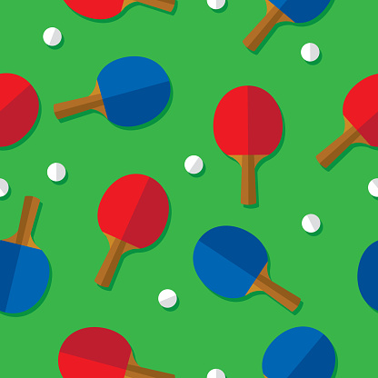Rotating Pong Patterns Ping Pong Pattern Flat Stock Illustration - Download Image Now ...