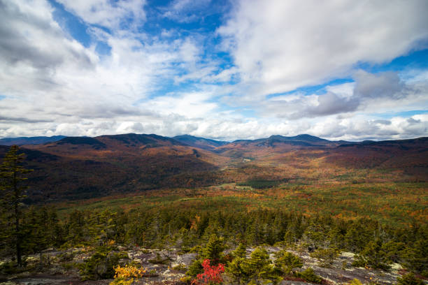 istock Mountain Top View of Autum 1280818275