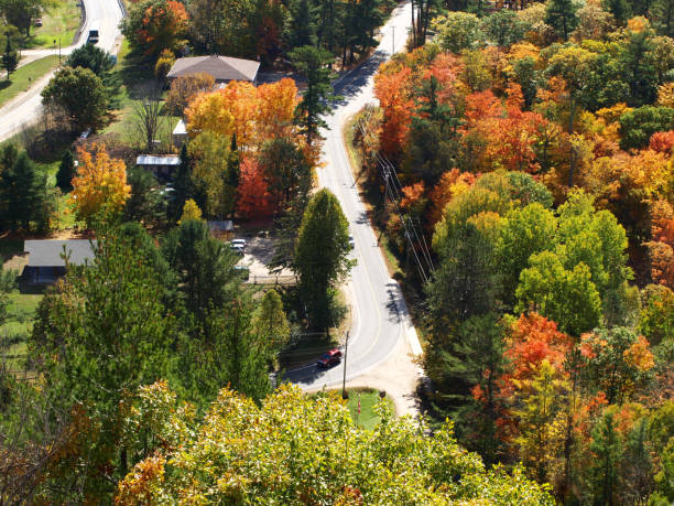 istock Dorset seen from above, during a bright fall day, Ontario, Canada 1280820693