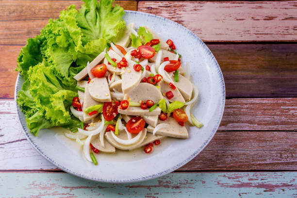 istock Spicy Vietnamese sausage salad 1280824692