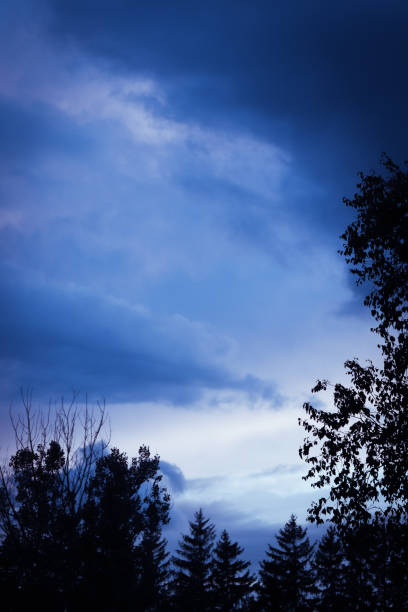 istock Sunset Beauty - winter blues concept 1280839668