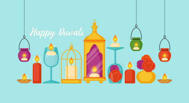 Cartoon Of A Diya Diwali Illustrations, Royalty-Free Vector Graphics & Clip  Art - iStock